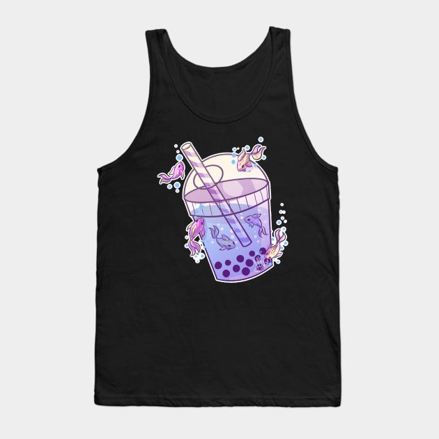 Boba Tea Fish Tank Top by Its_MynnuB